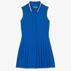 BNWOT LACOSTE WOMEN'S SPORT PLEATED TENNIS DRESS